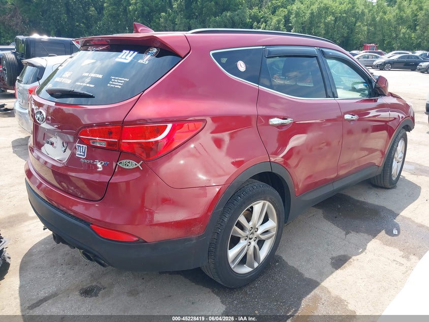 Vin: 5xyzudla4dg079955, lot: 45726179, hyundai santa fe sport 2.0t 20134