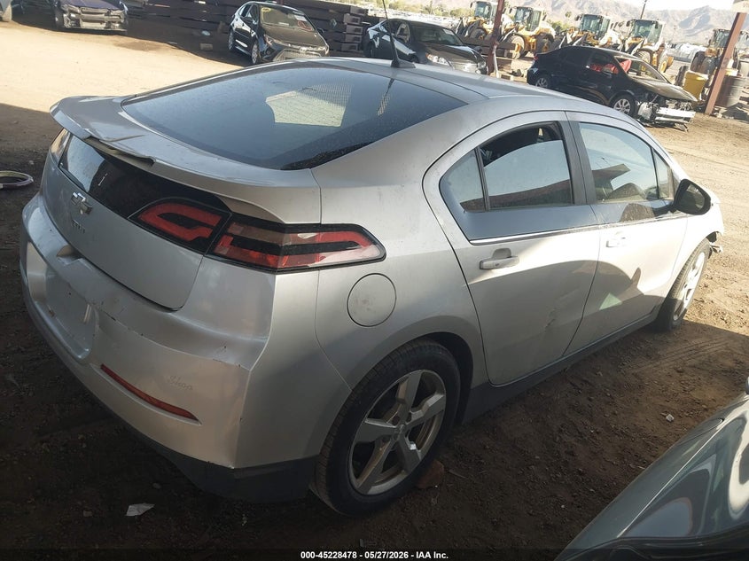 Vin: 1g1ra6e45du121178, lot: 45726239, chevrolet volt 20134