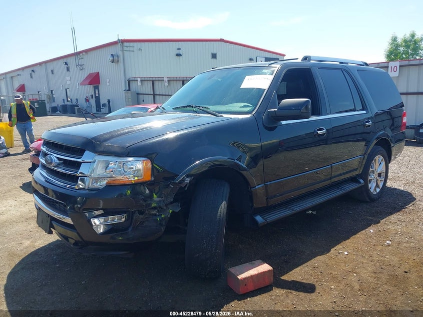 Vin: 1fmju2at8gef33221, lot: 45726240, ford expedition limited 20162