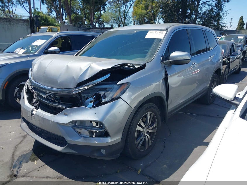 Vin: 5fnyf5h31gb037888, lot: 45726243, honda pilot ex 20162