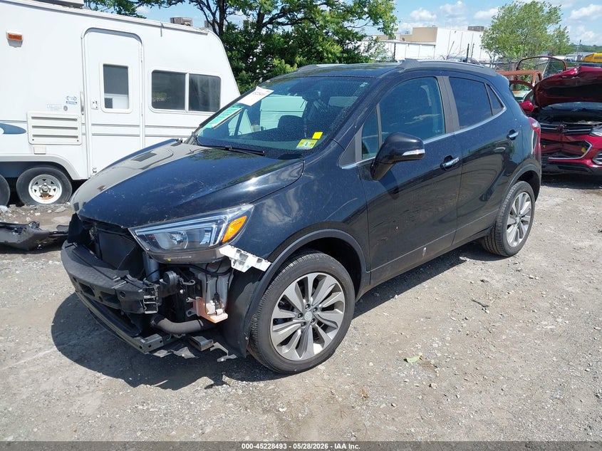 Vin: kl4cjesb5kb899784, lot: 45726254, buick encore awd preferred 20192
