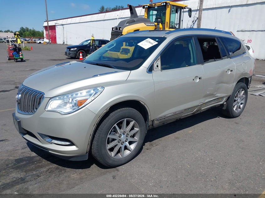 Vin: 5gakvbkd5ej224034, lot: 45726255, buick enclave leather 20142
