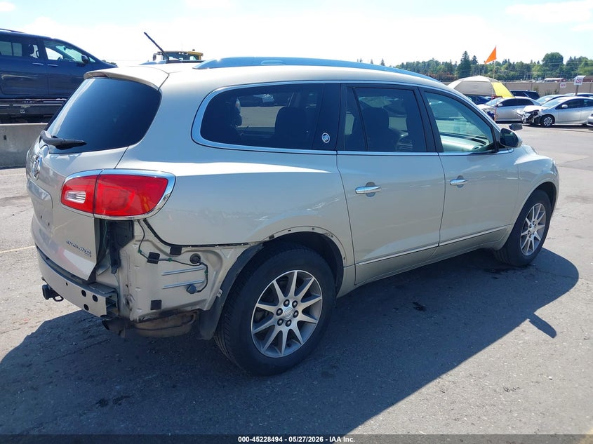 Vin: 5gakvbkd5ej224034, lot: 45726255, buick enclave leather 20144