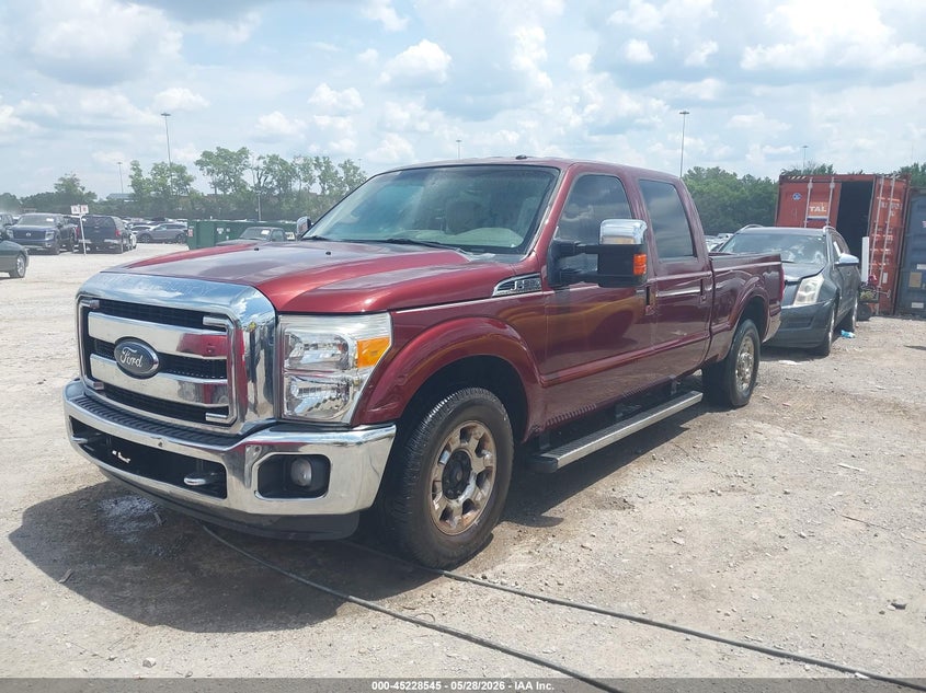 Vin: 1ft7w2a69dea15519, lot: 45726306, ford f-250 lariat 20132