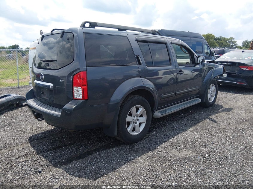 2010 NISSAN PATHFINDER auction photo 4