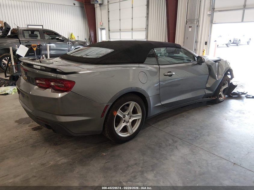 Vin: 1g1fb3dx2l0104581, lot: 45726335, chevrolet camaro rwd  1lt 20204