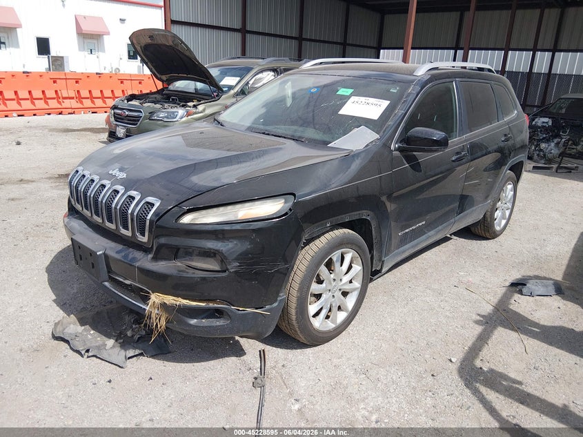 Vin: 1c4pjldb6gw336090, lot: 45726355, jeep cherokee limited 20162