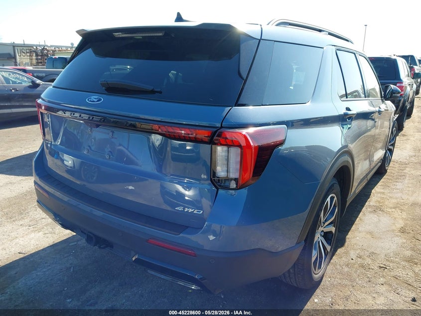 Vin: 1fmuk8kh3sgc85599, lot: 45726361, ford explorer st-line 20254