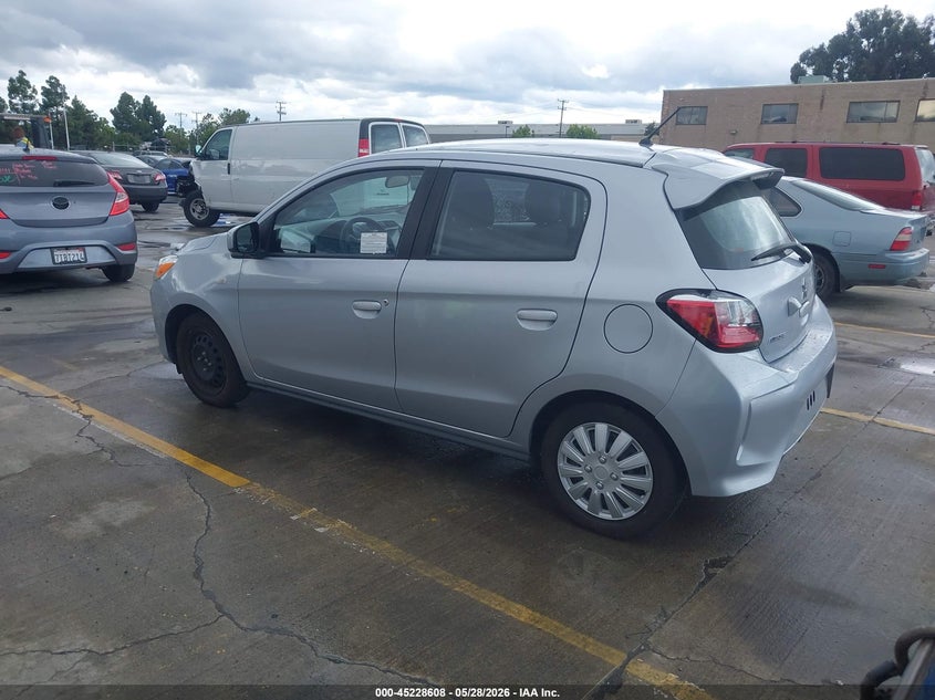Vin: ml32auhj3nh006574, lot: 45726369, mitsubishi mirage es/le 20223