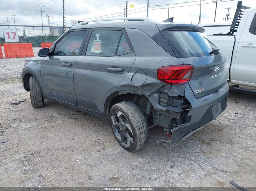 2021 HYUNDAI VENUE auction photo 3