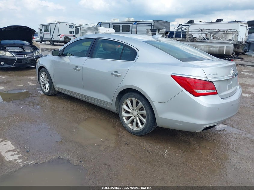 Vin: 1g4gb5g36ff199854, lot: 45726436, buick lacrosse leather 20153