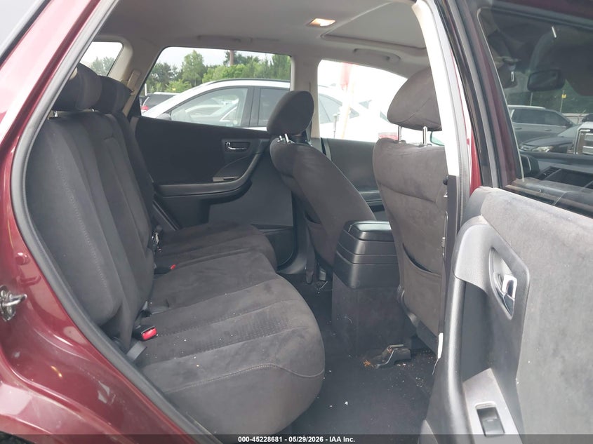 2006 Nissan Murano Se VIN: JN8AZ08W16W539000 Lot: 45228681