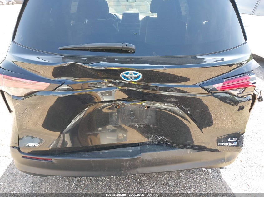 2021 Toyota Sienna Le VIN: 5TDKSKFC2MS026389 Lot: 45228690
