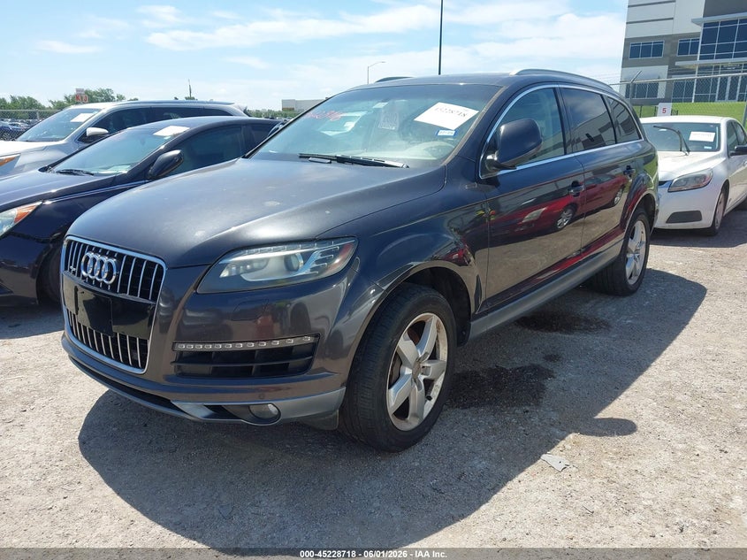 Vin: wa1lgafe3cd005525, lot: 45726479, audi q7 3.0t premium 20122