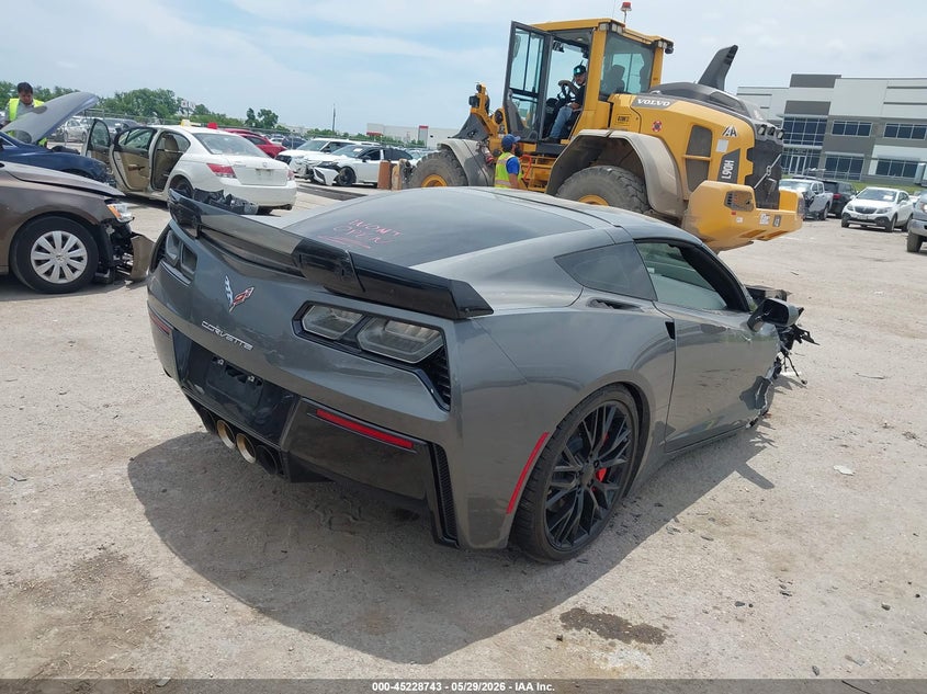 Vin: 1g1yb2d75g5118423, lot: 45726504, chevrolet corvette stingray 20164