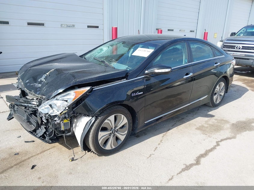 2013 Hyundai Sonata Hybrid Limited KMHEC4A46DA090370 photo 1