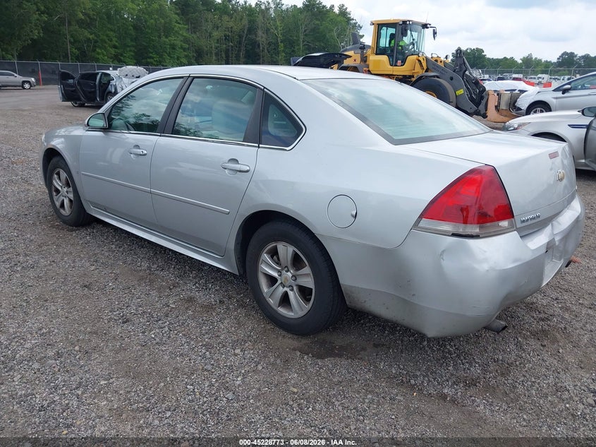 Vin: 2g1wa5e31g1138550, lot: 45726534, chevrolet impala limited ls 20163