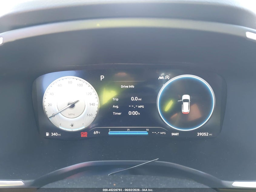 2021 Hyundai Santa Fe Sel VIN: 5NMS6DAJ9MH320770 Lot: 45228793