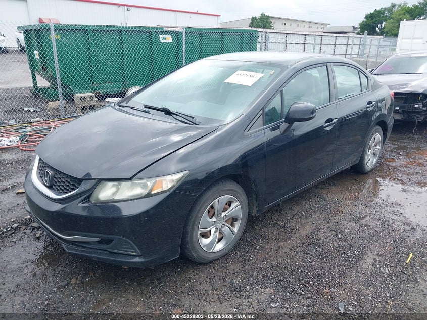 2013 HONDA CIVIC auction photo 2