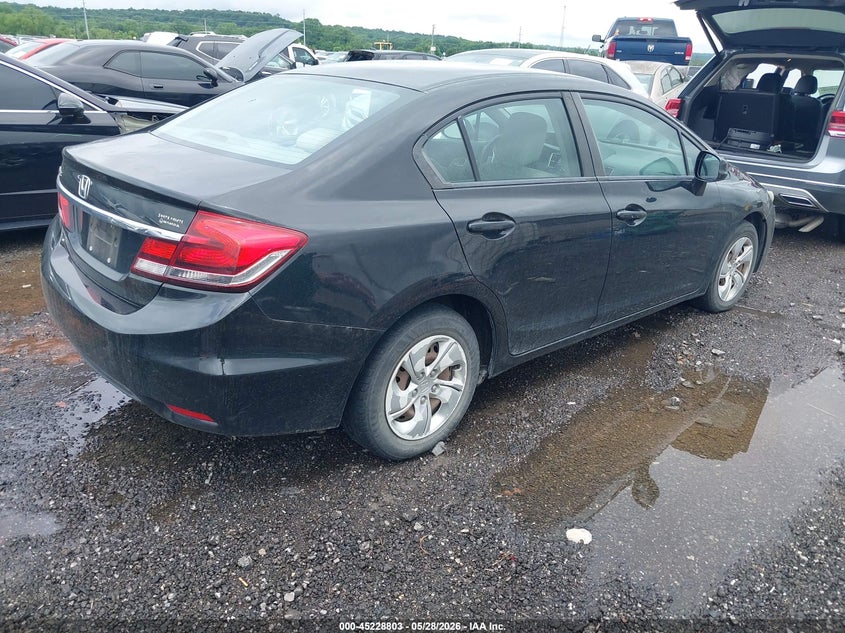 2013 HONDA CIVIC auction photo 4