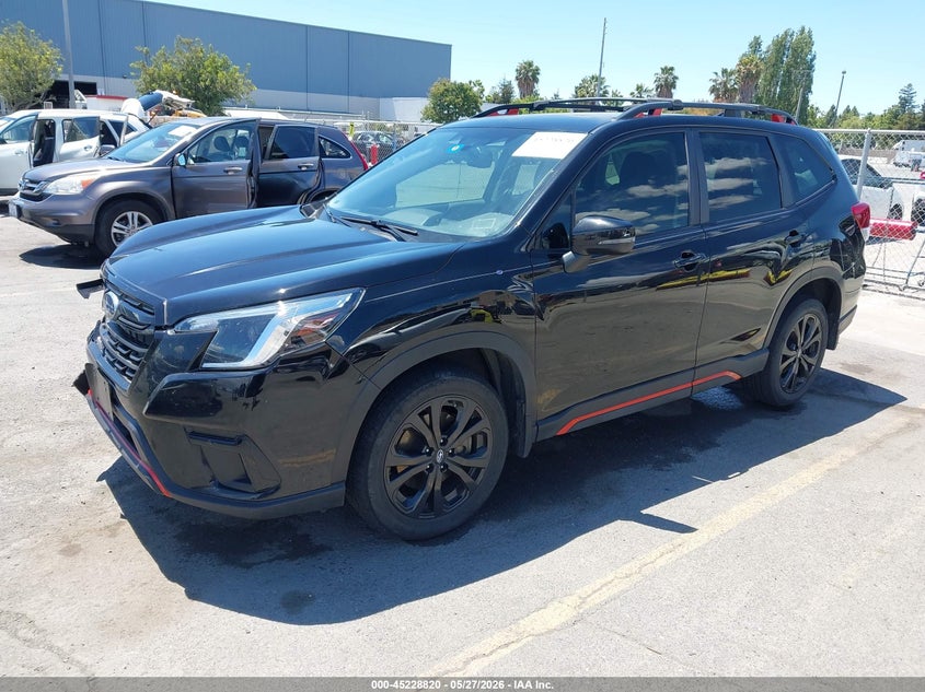 Vin: jf2skajcxph409864, lot: 45726581, subaru forester sport 20232