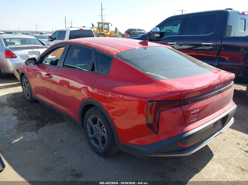 Vin: 3kpft4de3se201268, lot: 45726597, kia k4 lxs 20253