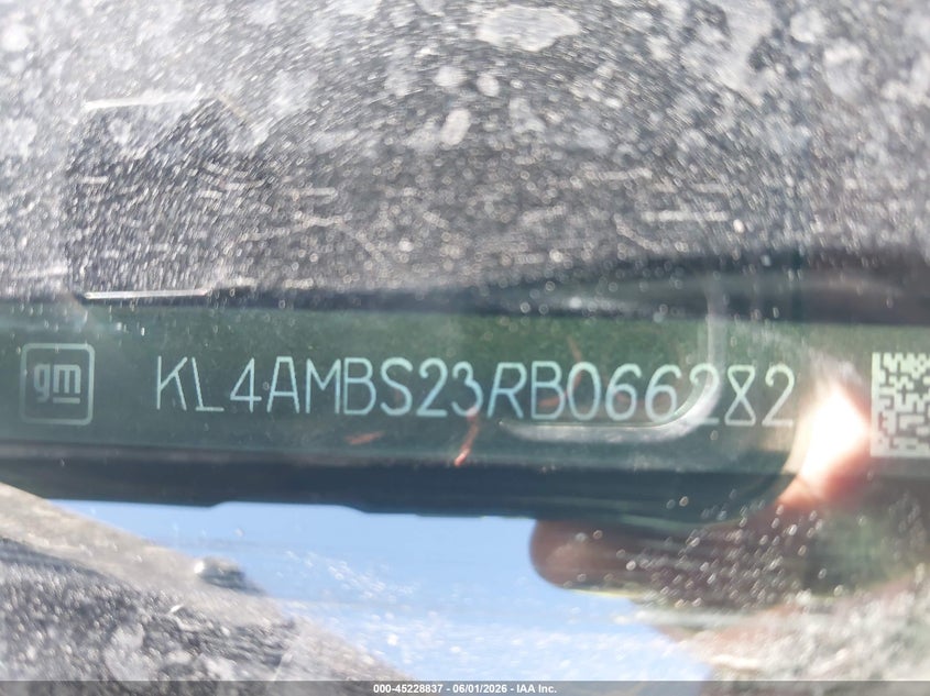 Vin: kl4ambs23rb066282, lot: 45726598, buick encore gx preferred fwd 20244