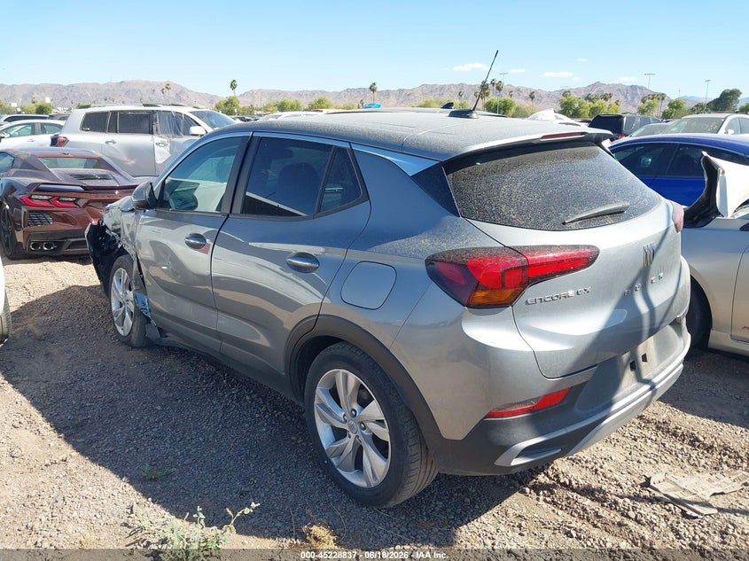 Vin: kl4ambs23rb066282, lot: 45726598, buick encore gx preferred fwd 20243