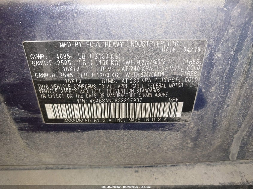 AtlanticExpress - Subaru Outback