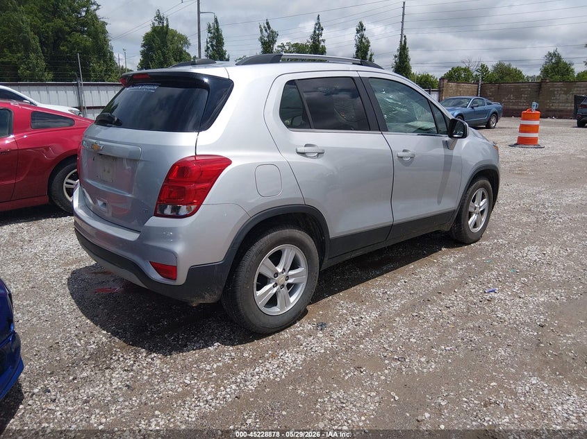 Vin: 3gncjlsb0hl158421, lot: 45726640, chevrolet trax lt 20174