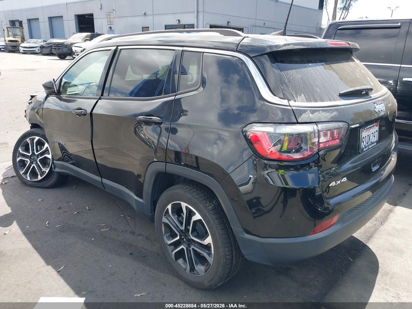 Vin: 3c4njdcb8nt222982, lot: 45726645, jeep compass limited 4x4 20223