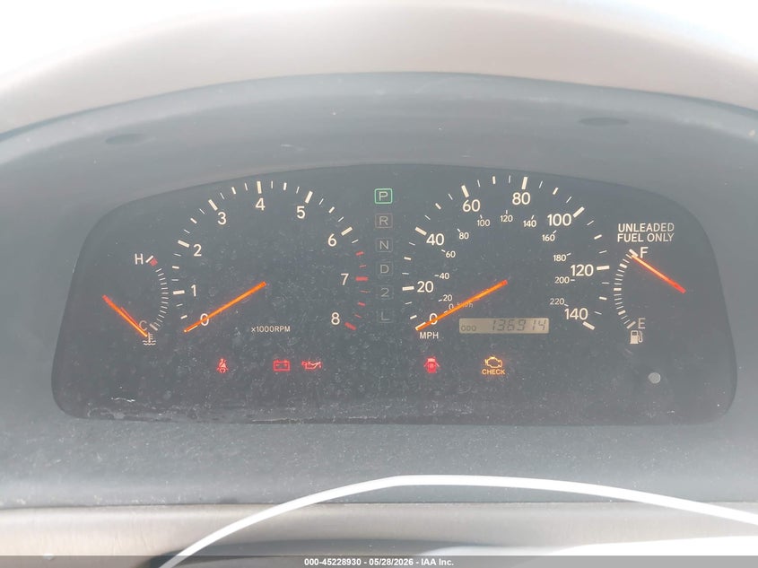 1999 Lexus Es 300 VIN: JT8BF28G8X0198369 Lot: 45228930