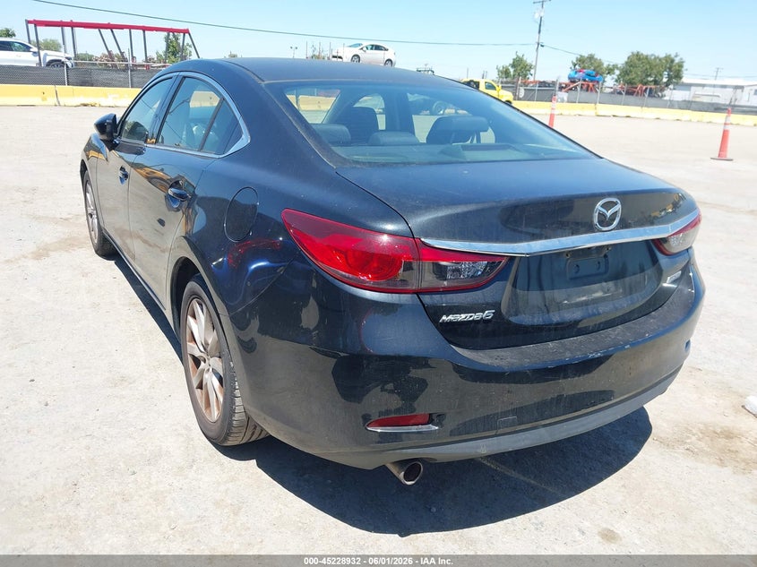 Vin: jm1gj1u54g1406259, lot: 45726693, mazda mazda6 i sport 20163