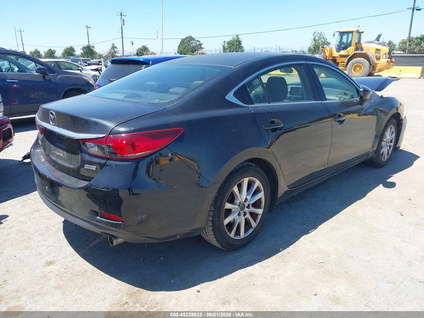 Vin: jm1gj1u54g1406259, lot: 45726693, mazda mazda6 i sport 20164