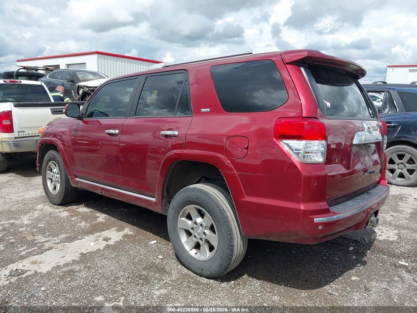Vin: jtebu5jr4c5106560, lot: 45726716, toyota 4runner sr5 20123