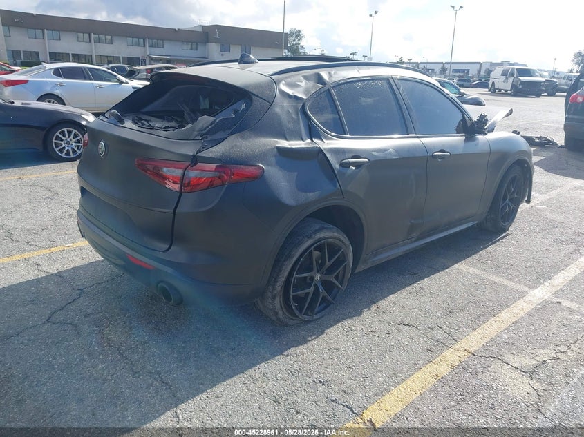 Vin: zaspajan9l7c97509, lot: 45726722, alfa romeo stelvio sport rwd 20204