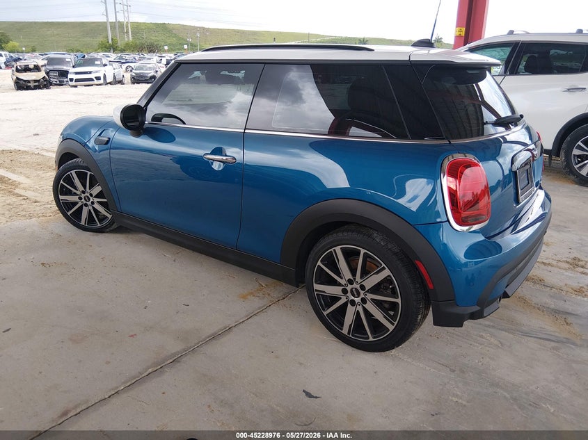 Vin: wmw33dh09n2p89371, lot: 45726737, mini hardtop cooper 20223