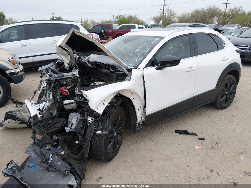 Vin: 3mvdmbdy5mm252703, lot: 45726751, mazda cx-30 2.5 turbo premium 20212