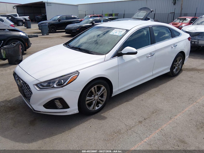 2019 Hyundai Sonata Sel 5NPE34AF7KH781628 photo 1