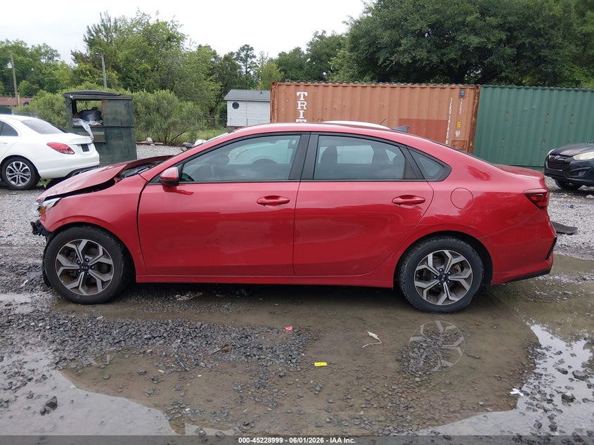 VIN 3KPF24AD6ME285586 2021 KIA FORTE LXS
