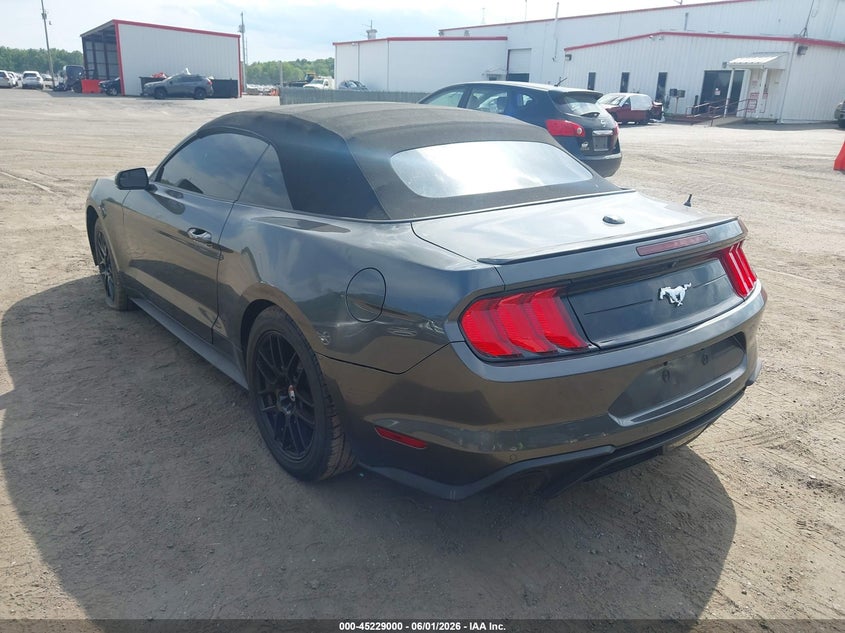 Vin: 1fatp8uh8j5139102, lot: 45726761, ford mustang ecoboost premium 20183