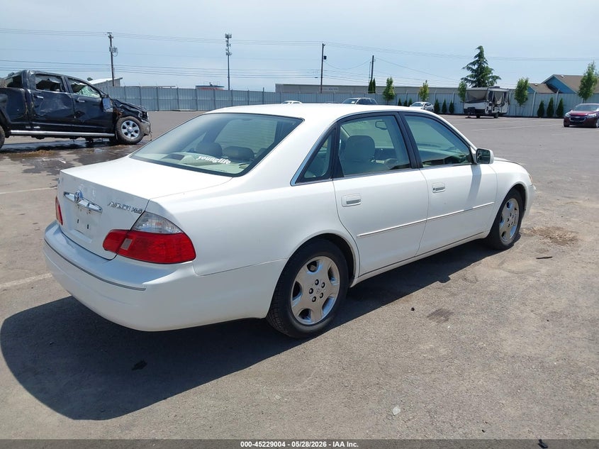 2003 TOYOTA AVALON SEDAN 3.0L V-6 DOHC, VVT, 210HP