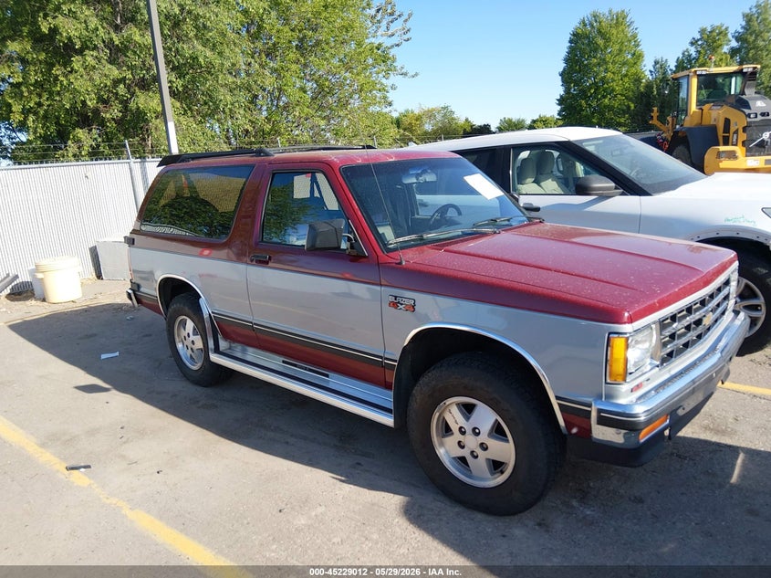 1990 CHEVROLET BLAZER S10