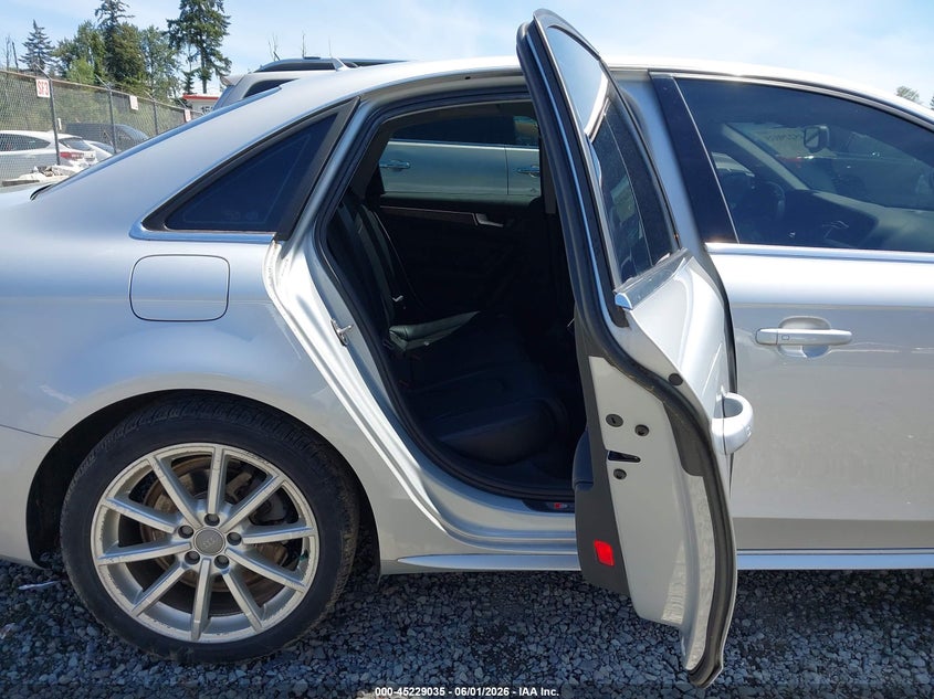 2014 Audi A4 2.0T Premium VIN: WAUFFAFL2EA085308 Lot: 45229035