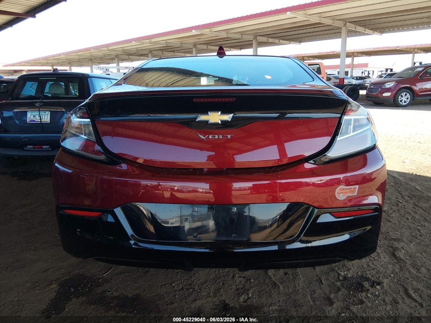 2017 Chevrolet Volt Lt VIN: 1G1RC6S50HU121473 Lot: 45229040