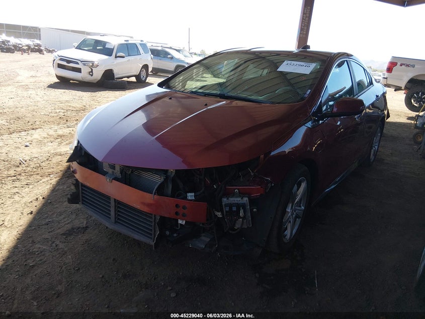 Vin: 1g1rc6s50hu121473, lot: 45726801, chevrolet volt lt 20172