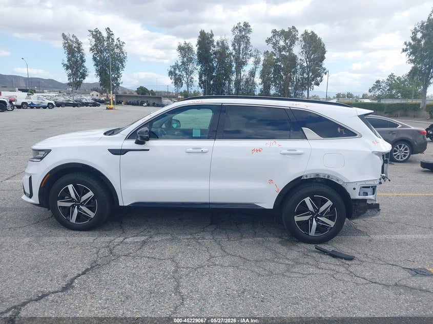 2022 Kia Sorento Ex VIN: 5XYRH4LF6NG121625 Lot: 45229067