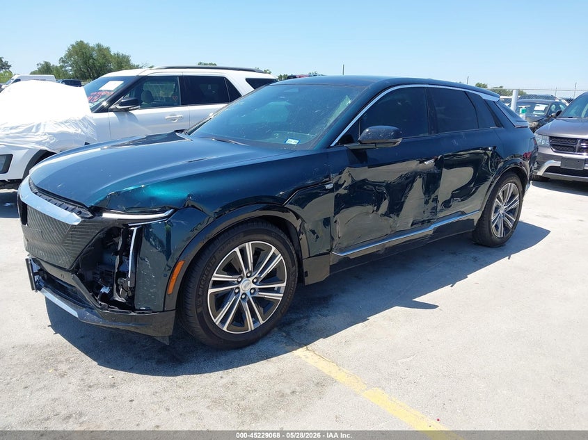 Vin: 1gykprrl1rz115246, lot: 45726829, cadillac lyriq luxury w/1sd 20242
