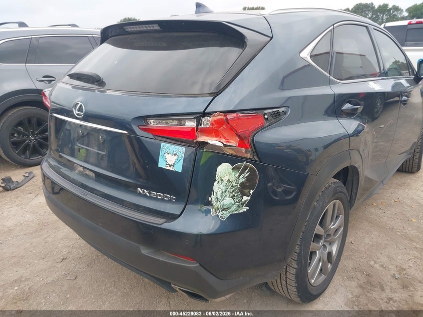 2015 Lexus Nx 200T VIN: JTJYARBZ4F2013702 Lot: 45229083