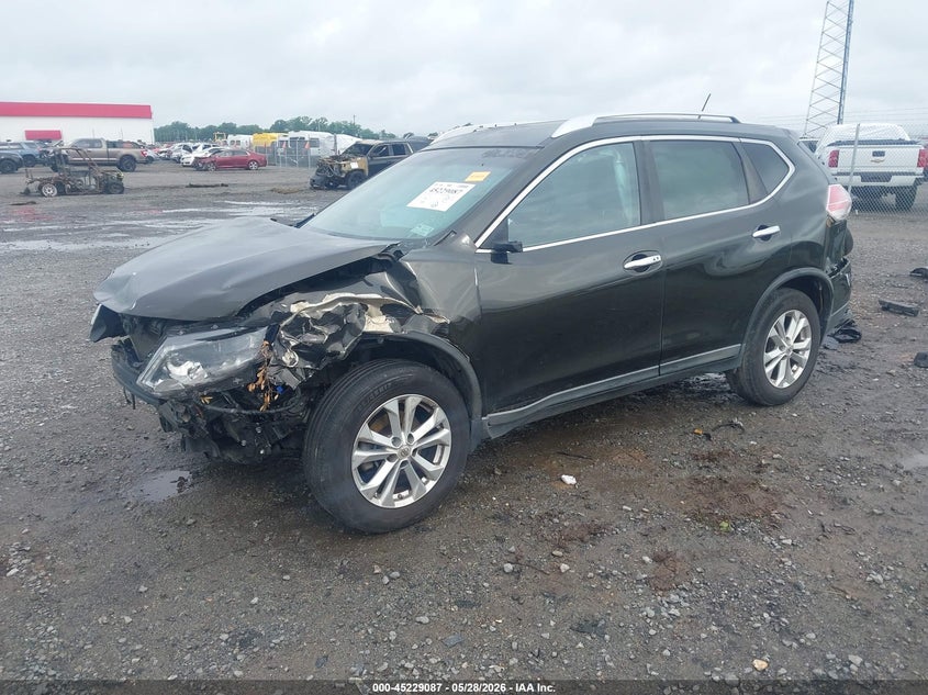 2016 Nissan Rogue Sv KNMAT2MT2GP646993 photo 1